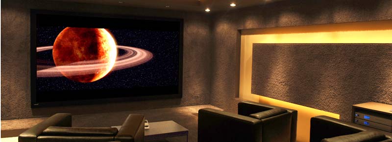 theater screen accoustic, studio player sdi, picture optimizer plus HD, sound system professional, heimkino
